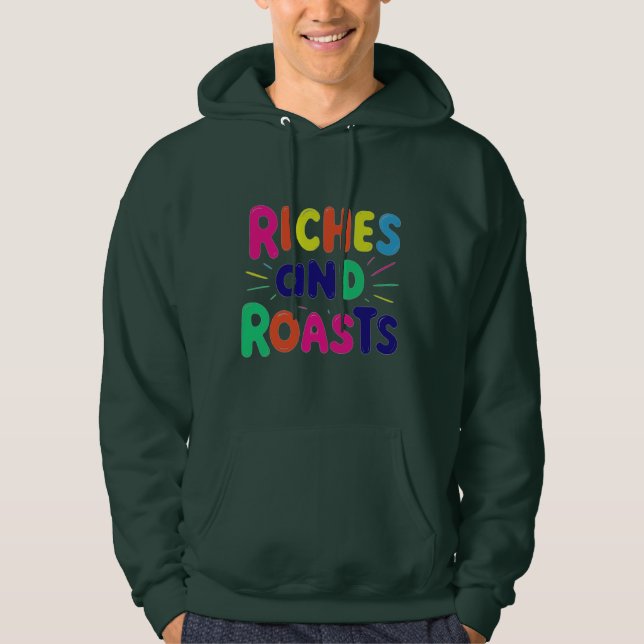 "Riker och rost" Hoodie (Framsida)