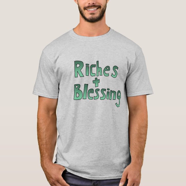 Riker och välsignelse t shirt (Framsida)