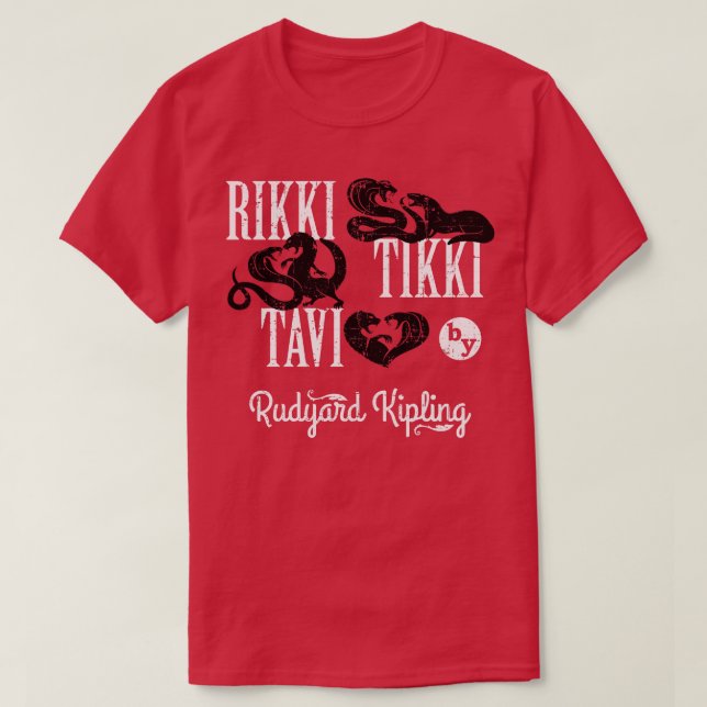 Rikki Tikki Tavi i nöd T Shirt (Design framsida)