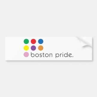 Riklig Boston pride Bildekal