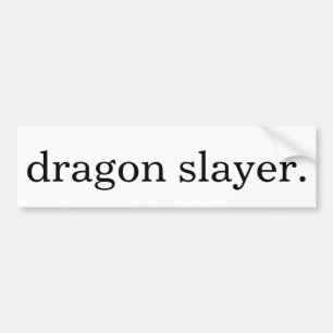 riklig etikett "för drakeslayer"