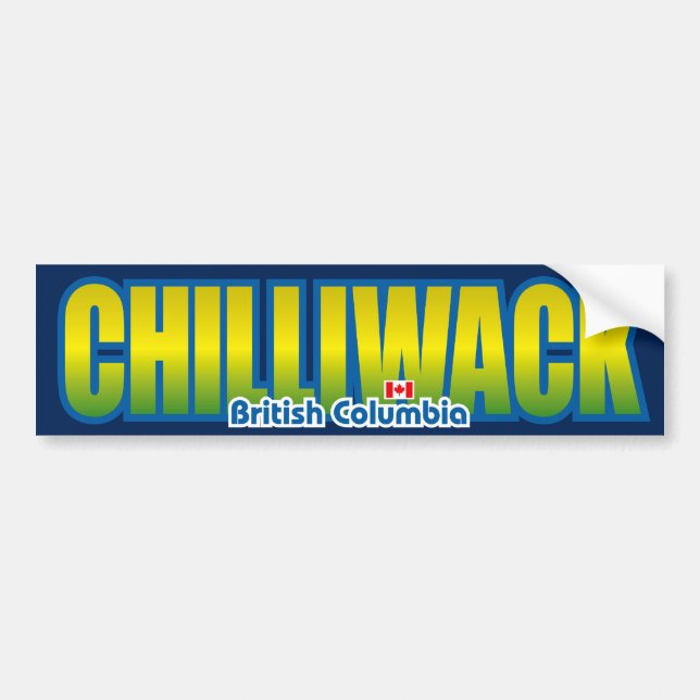 Rikliga Chilliwack Bildekal (Framsidan)