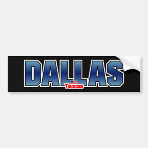 Rikliga Dallas Bildekal