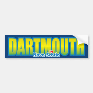 Rikliga Dartmouth Bildekal