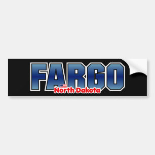 Rikliga Fargo Bildekal