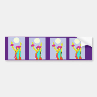 Rikliga hawaianska Hula Bildekal