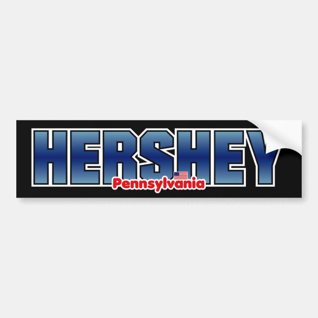 Rikliga Hershey Bildekal (Framsidan)