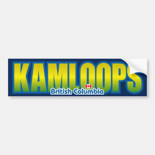 Rikliga Kamloops Bildekal