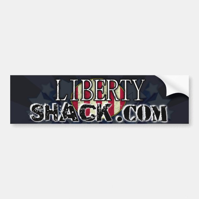 Rikliga LibertyShack Bildekal (Framsidan)