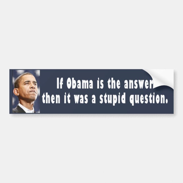 RIKLIGA obama 02 Bildekal (Framsidan)