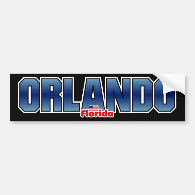Rikliga Orlando Bildekal (Framsidan)