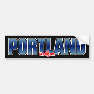 Rikliga Portland Bildekal