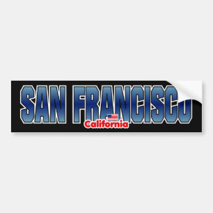 Rikliga San Francisco Bildekal