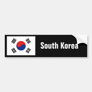 Rikliga Sydkorea Bildekal