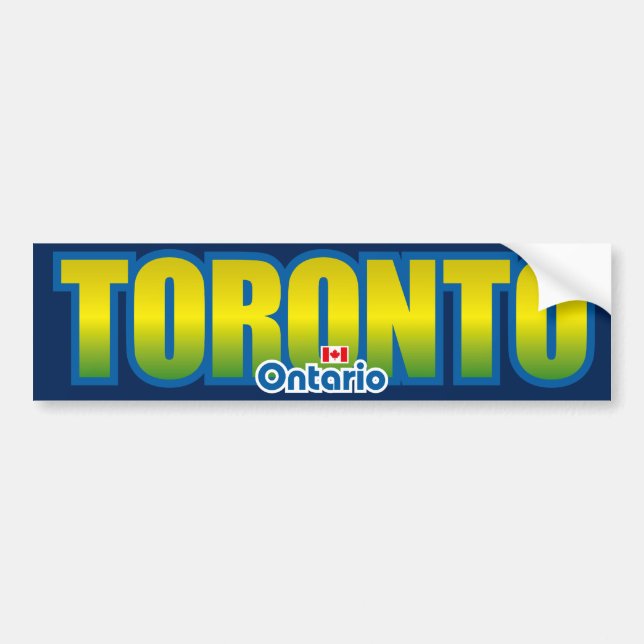 Rikliga Toronto Bildekal (Framsidan)