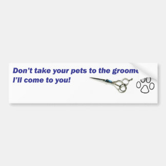 Rikligt - ta inte dina husdjur… bildekal