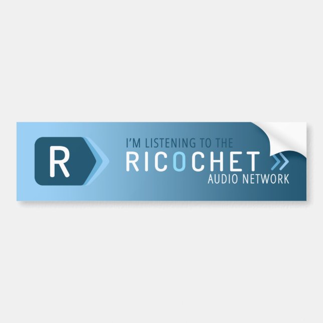 Rikoschettaudio knyter kontakt bildekalet bildekal (Framsidan)