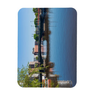 riksbro över milwaukee-floden magnet