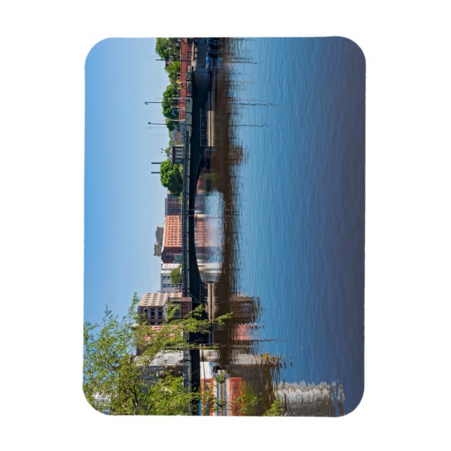 riksbro över milwaukee-floden magnet (Vertikal)