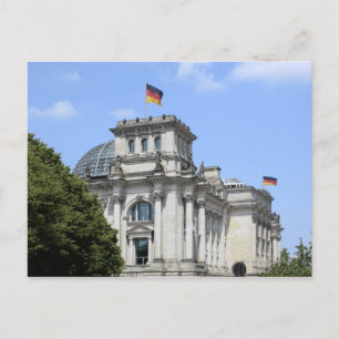 Riksdagshuset, Berlin, Tyskland 2 Vykort