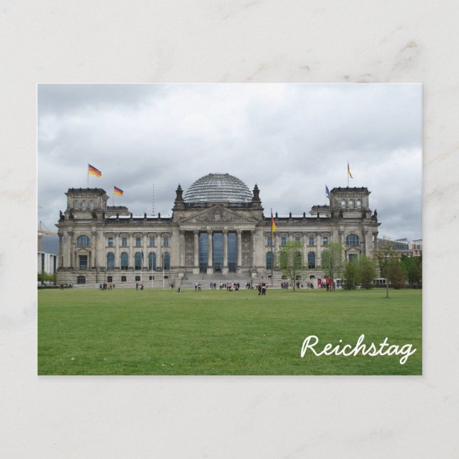 Riksdagshuset, Berlin Vykort (Framsida)