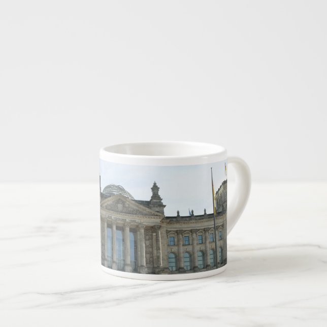 Riksdagshuset i Berlin Espressomugg (Framsida höger)