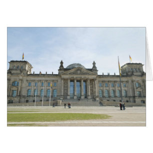 Riksdagshuset i Berlin Hälsningskort
