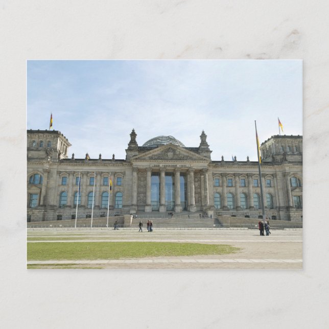 Riksdagshuset i Berlin Vykort (Framsida)