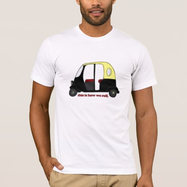 Rikshaw T-tröja Tröja (Framsida)