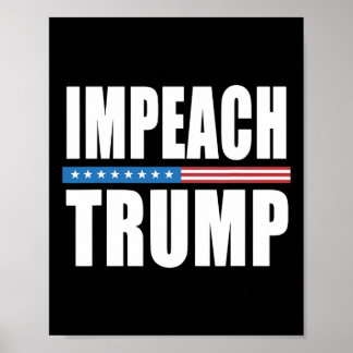 Riksrätt 45 Anti Trump Han är inte min president Poster