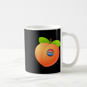 Riksrätt mot Trump - Fikon mot Trump-knapp Anti Tr Kaffemugg