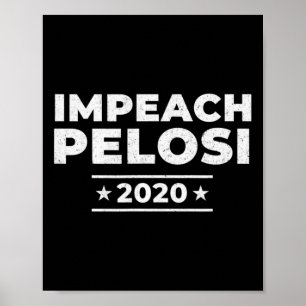 Riksrätta Nancy Pelosi Pro Trump Sly Schiff Ukrain Poster