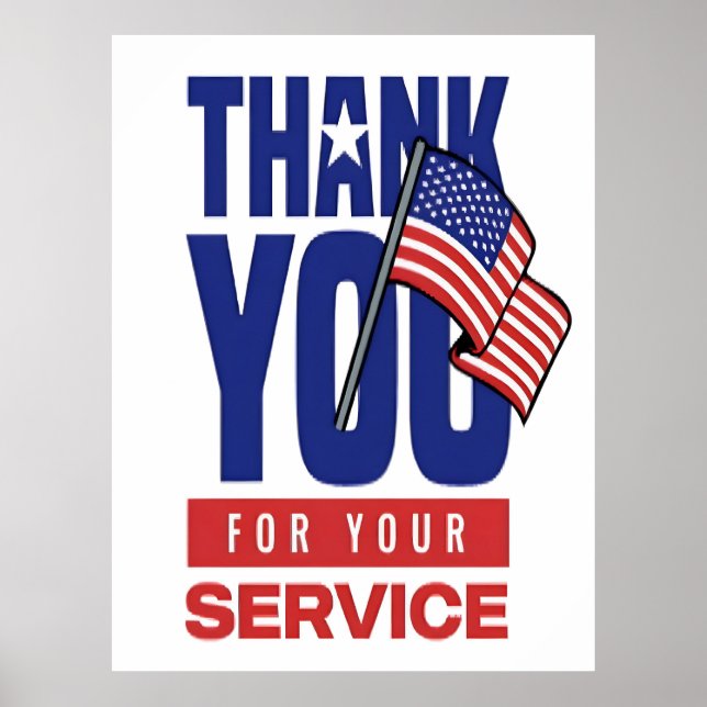 Rikt för att hedra Amerikas veteraner Poster (Framsidan)