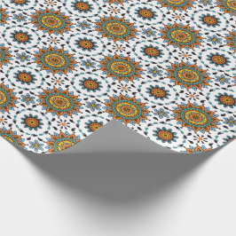 Rikt för stjärnablomma för Maharaja Indien mönster Presentpapper