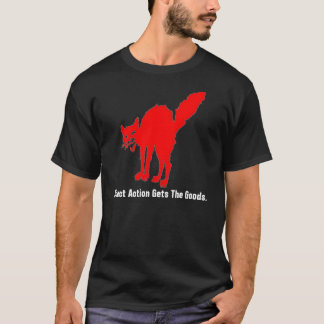 rikta handlingen får godorna t-shirt