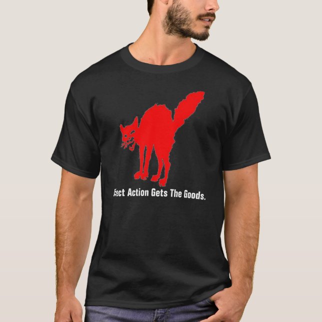 rikta handlingen får godorna t-shirt (Framsida)