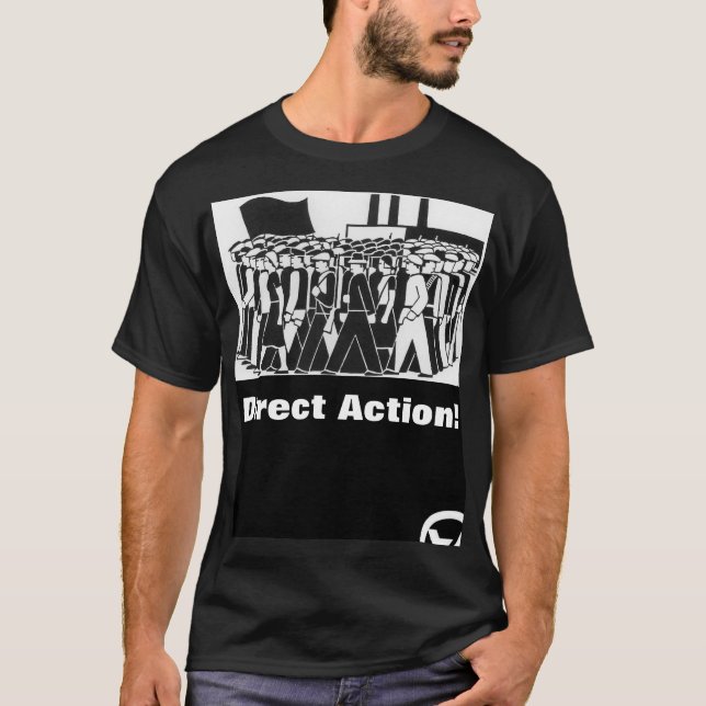 rikta handlingen tee shirt (Framsida)