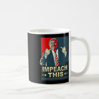 Rikta in denna röst pro president Donald Trump rep Kaffemugg