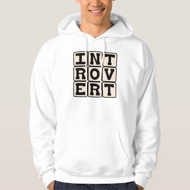 Rikta inått personlighetsdraget sweatshirt (Framsida)