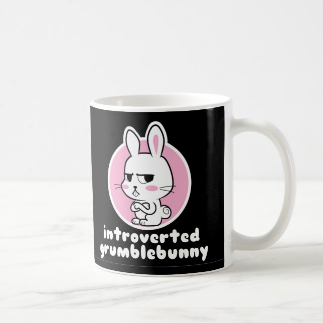 Riktad inått Grumblebunny mugg (Höger)