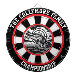 Riktad krokodildesign i Sjö Darttavla