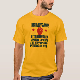 riktar inått förenar t-shirt