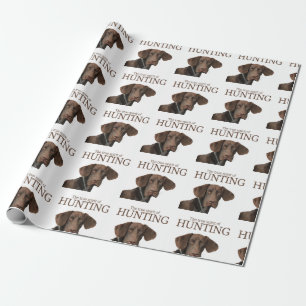 Riktig ande för glansig Grizzly av jakt Presentpapper