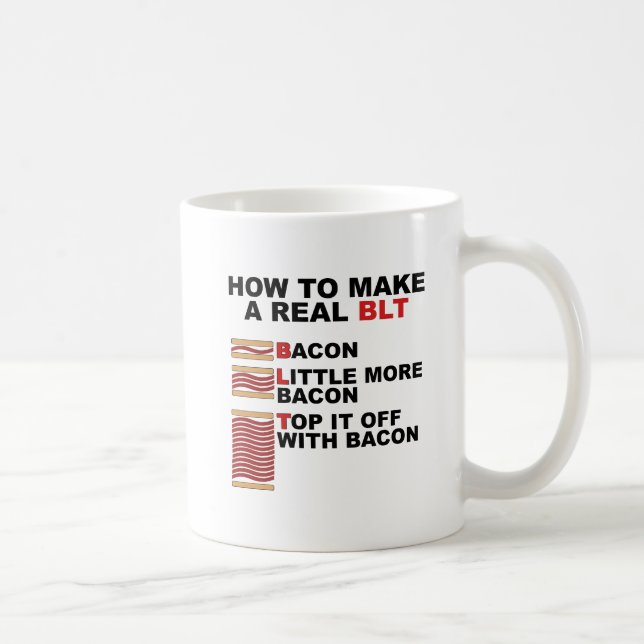 Riktig BLT Rolig Mugg (Höger)