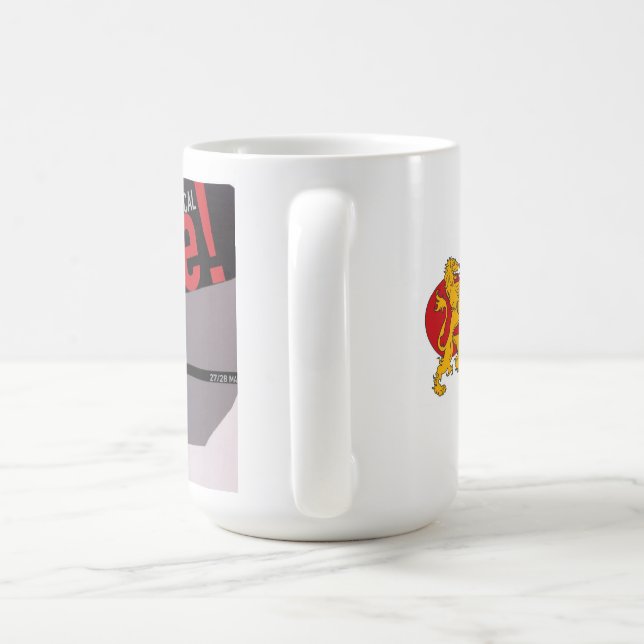 Riktig BST! stor handtagmugg Kaffemugg (Handtag)