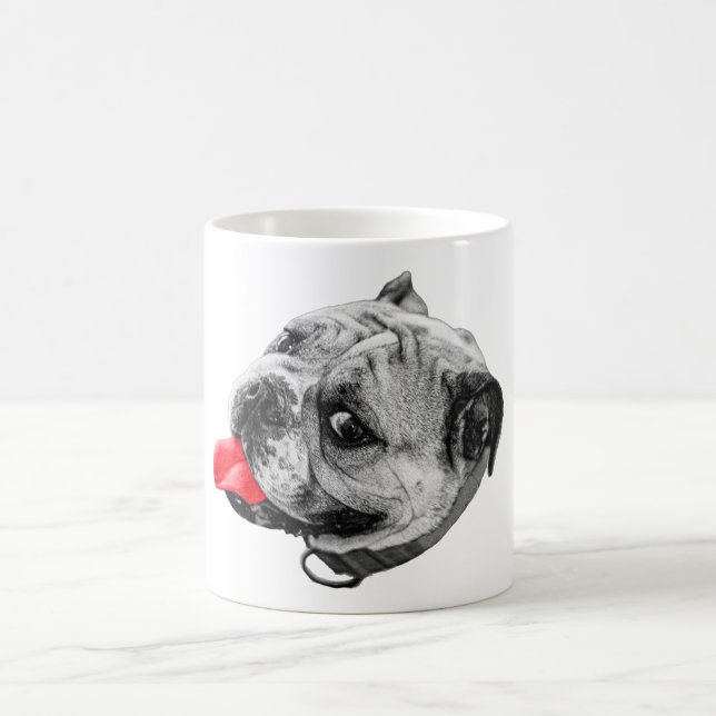 Riktig Bulldog Pop Kaffemugg (Center)