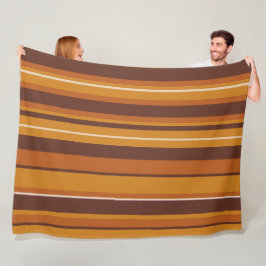 Riktig cool randig vintage retro-ränder fleecefilt
