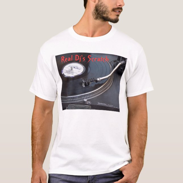 Riktig DJ-upplaga Tee (Framsida)