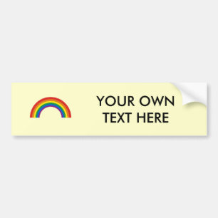 Riktig gay humorregnbågepride bildekal