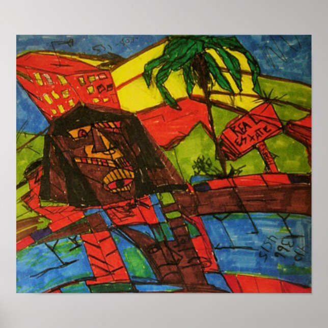 riktig gods-krasch poster (Framsidan)